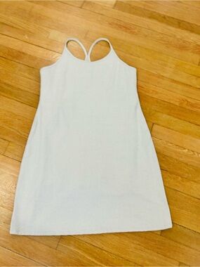 Grey Racerback Tank Dress